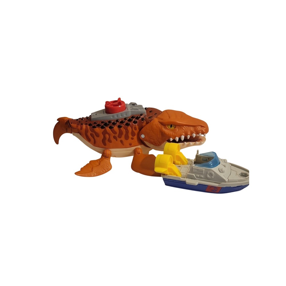 Imaginext Jurassic World set Boat dino